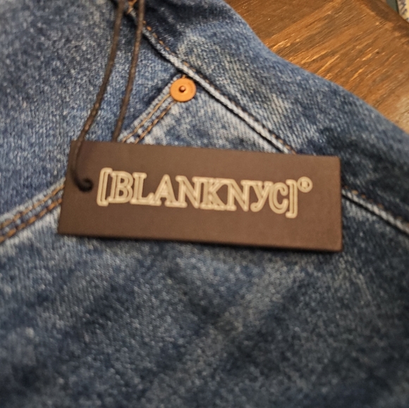 Blank NYC The Baxter Ribcage Straight Leg Jeans in Medium Wash - Picture 4 of 12